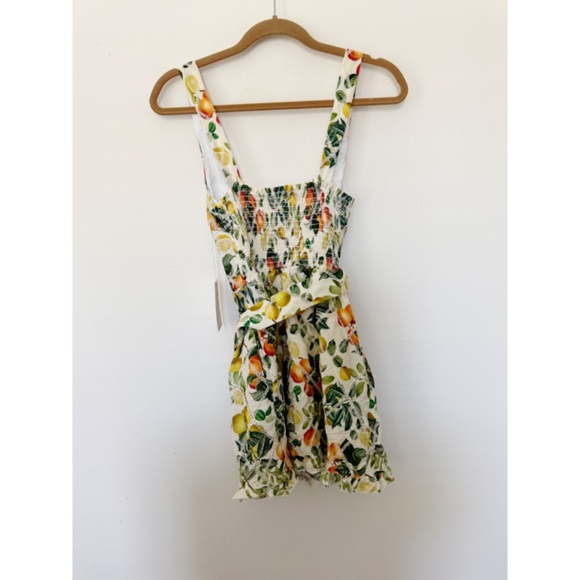 NEW Show Me Your Mumu Georgia Peach Mini Dress S NWT - Picture 4 of 7